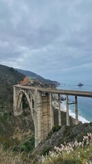 bridge over the ocean