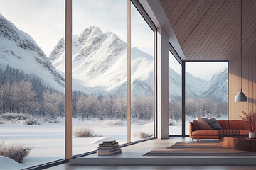 landscape with window
