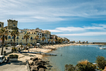 Fototapeta premium Forio city, Ischia island