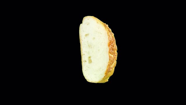 Slice of bread (alpha channel)