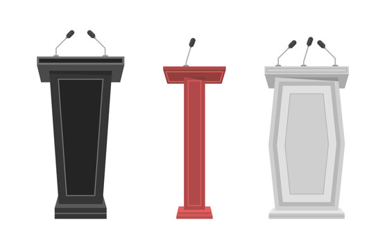 pedestal, tribune, stage, stand or podium business