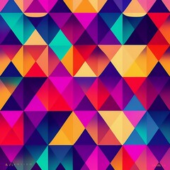 Abstract colorful background. Geometry