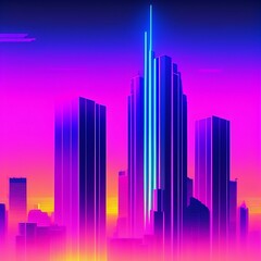 cityscape at night, background, abstraction