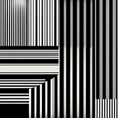 Black and white barcode. line pattern