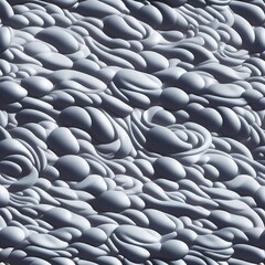 Obraz premium Water drops on the surface. Abstract fractal background spots. Generative AI