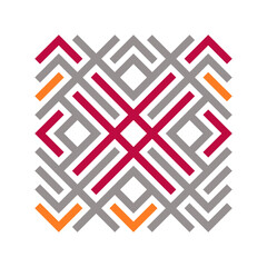 Asemic Glyph writing hieroglyph imitation abstract illustration