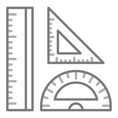 Graphic Tools Greyscale Line Icon