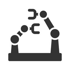 Automated robotics icon