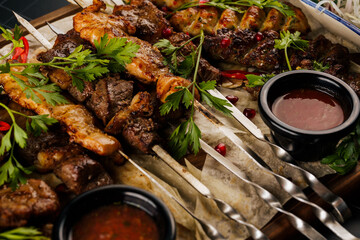 grilled pork ribs