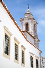 white ancient church in the south