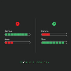 World Sleep Day Social Media Post