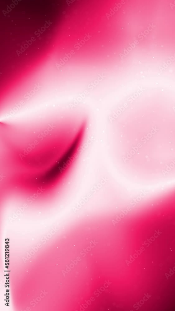 Poster looping glowing viva magenta color gradient motion background. vertical animation.
