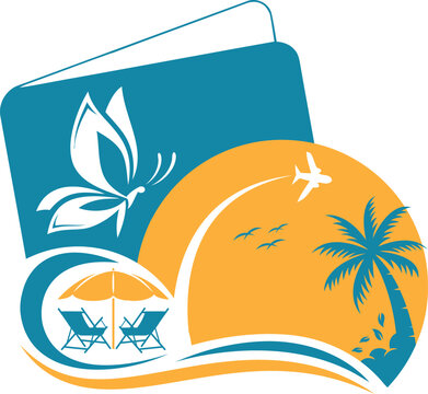 beach resort logo