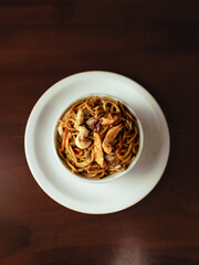 Yakisoba de frango