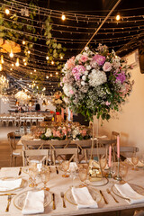 Lifestyle - Reception Hall Decorated For Social Events