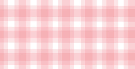 Red plaid background vector illustration.