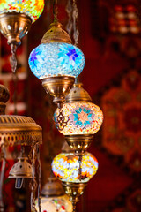Colorful turkish lanterns