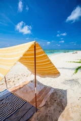 Plaid avec motif Plage de Camps Bay, Le Cap, Afrique du Sud Beautiful tropical beach at Maldives