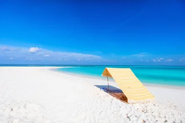 Foto op Plexiglas Camps Bay Beach, Kaapstad, Zuid-Afrika Beautiful tropical beach at Maldives