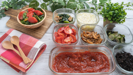 家庭料理・作り置きのおかず・お弁当　イメージ