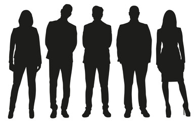 People silhouettes 55