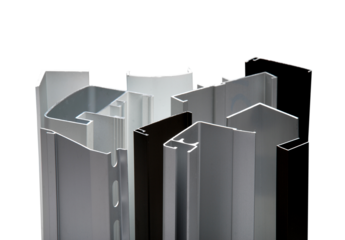 Aluminum profile for window, door, bathroom box