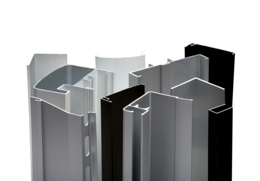 Aluminum profile for window, door, bathroom box