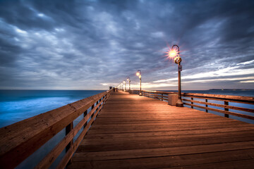 Fototapeta na wymiar San Diego California Beach Sunsets