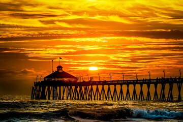 San Diego California Beach Sunsets