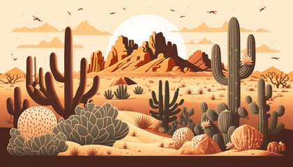 Eine Reise durch die stille Schönheit der Wüste