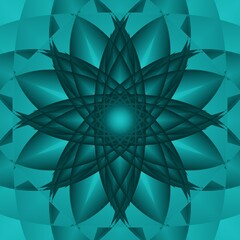 abstract background with flowers