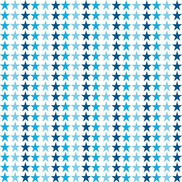 multicolored blue star pattern background