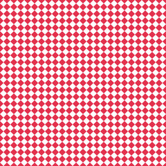 Basic Shape Diamond RED Seamless Pattern