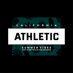 california athletic summer vibes vintage