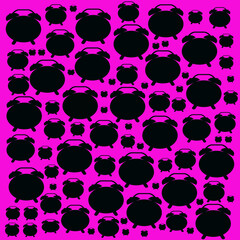 Abstract seamless alarm clock design