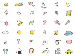 絵文字　アイコンセット1