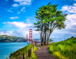 Photo sur Plexiglas Pont du Golden Gate San Francisco California