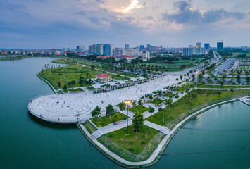 Obraz premium panorama of Bac Ninh city