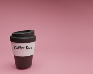 cup, coffee, chocolate, cartoon