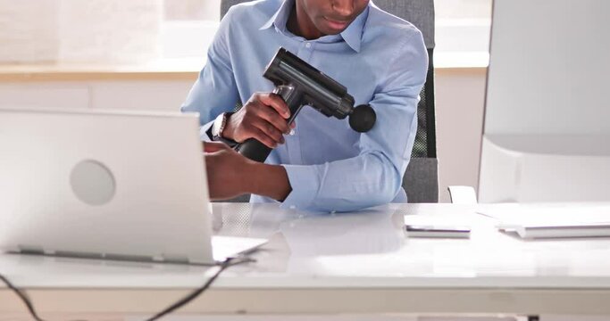 Massage Gun Muscle Recovery Therapy