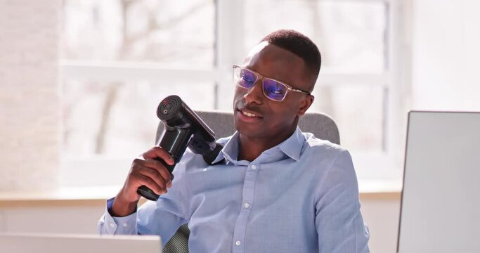Massage Gun Muscle Recovery Therapy