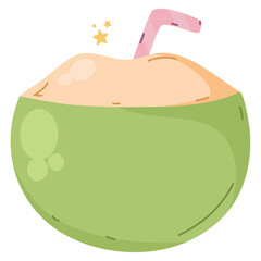 coconut cocktail design