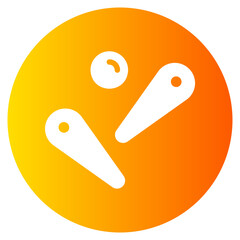 pinball gradient icon
