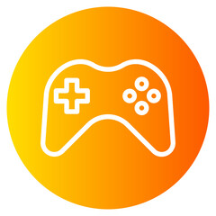 game controller gradient icon