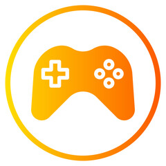 game controller gradient icon