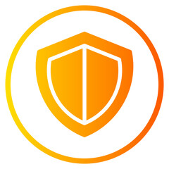 shield gradient icon