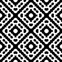 Vector monochrome pattern, Abstract texture for fabric print, card, table cloth, furniture, banner, cover, invitation, decoration, wrapping.seamless repeating pattern.Black and white color.