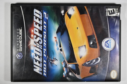 Need for Speed Hot Pursuit 2, Nintendo Gamecube.