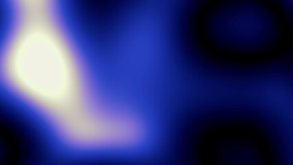 Soft glow in dark blue background. 2D layout illustration