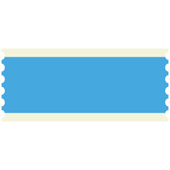 Obraz premium Ticket Coupon Card